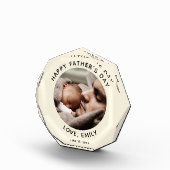 カスタム父の日かわいいミニマル写真集 フォトブロック (右)