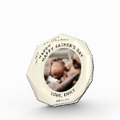 カスタム父の日かわいいミニマル写真集 フォトブロック (左)