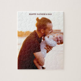 カスタム父の日のパズル – 写真と文字の追加 ジグソーパズル