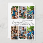 カスタム父の日のフォトカード 招待状 (正面/裏面)