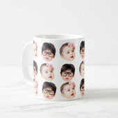 カスタム父の日の贈り物お母さんの日の贈り物 コーヒーマグカップ (正面左)