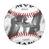 カスタム父の日のMVP 野球ボール (正面)