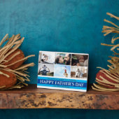 カスタム父の日フォトコラージュプラーク フォトプラーク (側面)