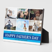 カスタム父の日フォトコラージュプラーク フォトプラーク (側面)