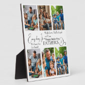 カスタム父の日フォトコラージュプラーク フォトプラーク (側面)