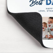 カスタム父の日フォトコラージュ最高のダディ マウスパッド (コーナー)