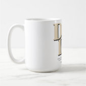 カスタム父の日フォトコラージュ | パパ文字 – コーヒーマグカップ (左)