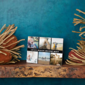 カスタム父の日フォトコラージュ フォトプラーク (側面)