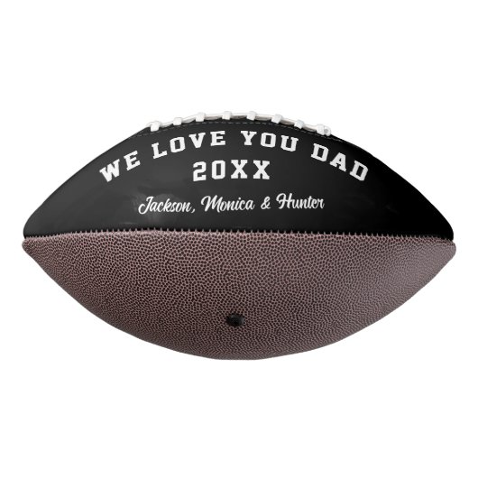 カスタム父の日フォトサッカー アメリカンフットボール (回転270)