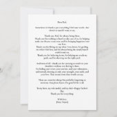 カスタム父の日メッセージフォトカード 招待状 (正面)