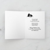 カスタム父の日Sweetheart Man I love カード (内部)