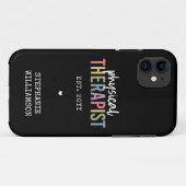 カスタム物理セラピストPT卒業 Case-Mate iPhoneケース (裏面(横))
