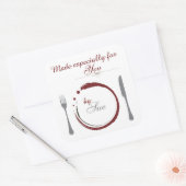 カスタム特にYouスタンプ スクエアシール (封筒)