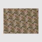 カスタム犬の写真カスタムペット写真クリスマス 薄葉紙 (正面)