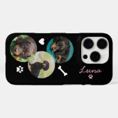 カスタム犬の写真コラージュ Case-Mate iPhoneケース (裏面 (横))