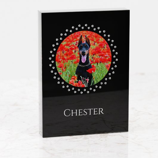 カスタム犬の写真ブロック – パーソナライズされた Pet Gift フォトブロック