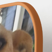 カスタム犬の写真犬ママ ピックルボールラケット (左詳細)