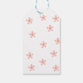 カスタム犬の写真 ギフトタグ (裏面)