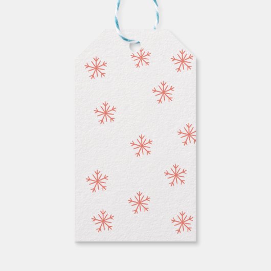 カスタム犬の写真 ギフトタグ (裏面)