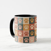 カスタム犬の母、犬のパパ、贈り物のパーソナライズ マグカップ (正面左)