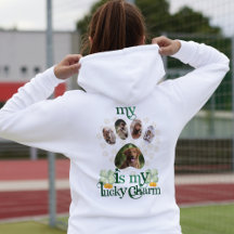 カスタム犬の足の写真セントパトリックの日