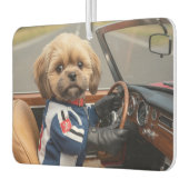 カスタム犬の車用芳香剤 楽しいギフト カーエアーフレッシュナー (左)