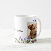 カスタム犬または猫の写真名ペット愛人ギフトマグ コーヒーマグカップ (正面右)