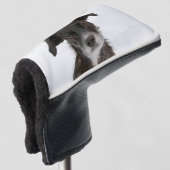 カスタム犬パーソナライズされたの写真 ゴルフヘッドカバー (3/4 正面)