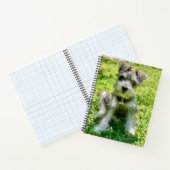 カスタム犬フォトノート ノートブック (内部)