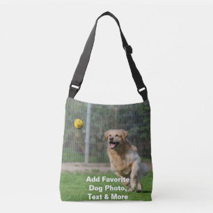 カスタム犬フォトバッグパーソナライズされた- Crossbody Pet クロスボディバッグ