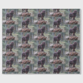 カスタム犬ラッピング紙 ラッピングペーパー (フラット)