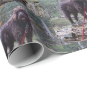 カスタム犬ラッピング紙 ラッピングペーパー (ロールコーナー)