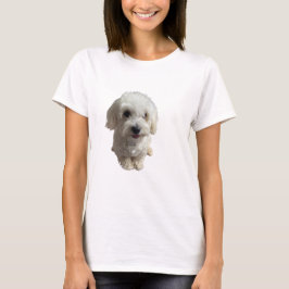 カスタム犬写真Tシャツ - 自分のペットの写真をアップロード Tシャツ
