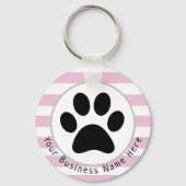 カスタム犬歩く事業 キーホルダー (正面)