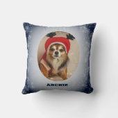 カスタム犬 クッション (裏面)