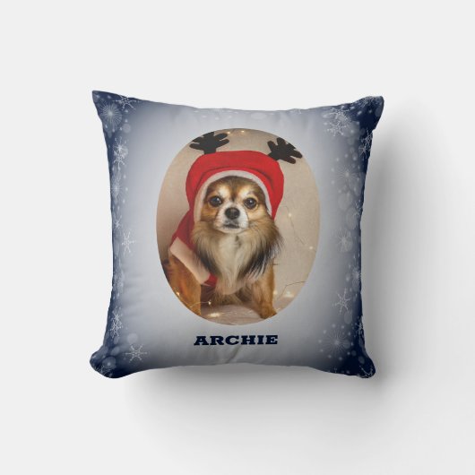 カスタム犬 クッション (正面)