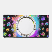 カスタム犬 デスクマット (正面)