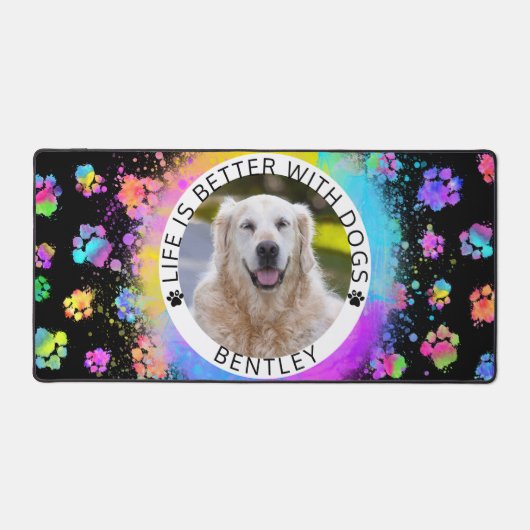 カスタム犬 デスクマット (正面)