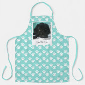 カスタム犬/ペット写真&文字 エプロン (正面)