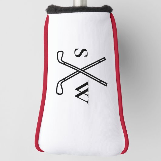 カスタム独自のゴルフテーマを作成モノグラムの ゴルフヘッドカバー (回転90)