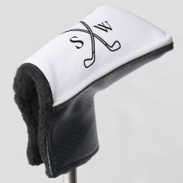 カスタム独自のゴルフテーマを作成モノグラムの ゴルフヘッドカバー