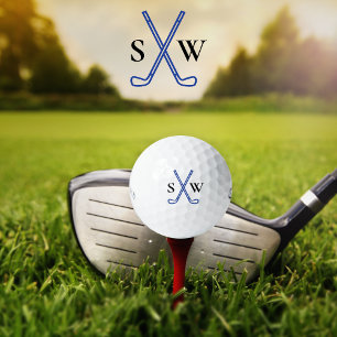 カスタム独自のゴルフテーマを作成モノグラムの ゴルフボール