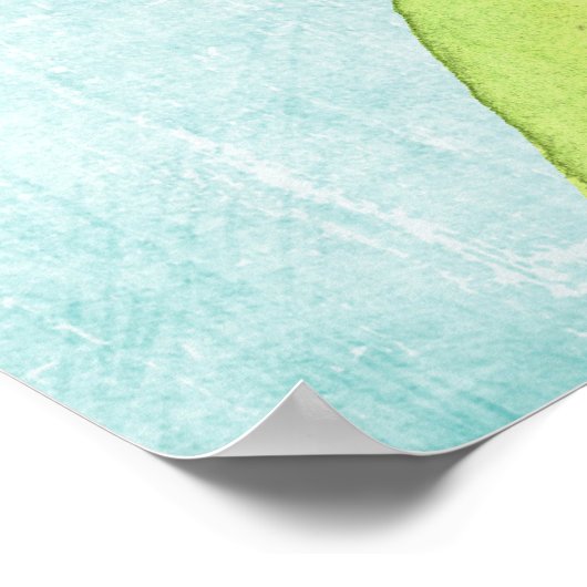 カスタム独自のファミリ懇親会ツリーポスターの作成 ポスター (角)