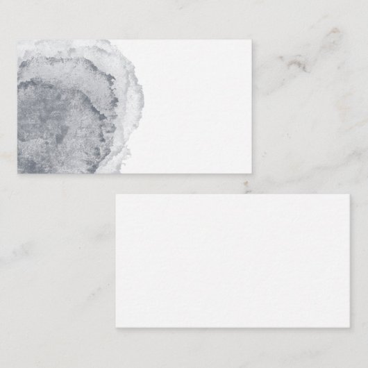 カスタム独自の名刺の水色を作成 名刺 (正面/裏面)