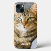 カスタム猫の写真名 Case-Mate iPhoneケース (裏面)