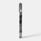 カスタム猫の肖像画 iPhone 15 スリムフィットケース 15ケース (左側面)