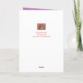 カスタム猫フォトマザーズデイ シーズンカード (裏面)