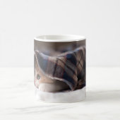 カスタム猫フォトラップのまわりに コーヒーマグカップ (中央)