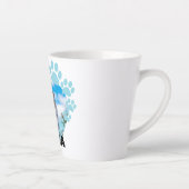 カスタム猫フォトラテマグカップ名 カフェラテマグ (右)