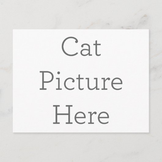 ポストカード, サイズ: スタンダードポストカード, ペーパー: シグネチャーマット, 封筒: なし (正面)